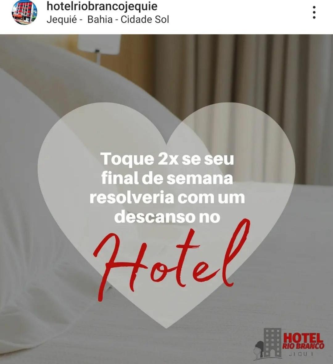 Hotel Rio Branco Jequié Dış mekan fotoğraf